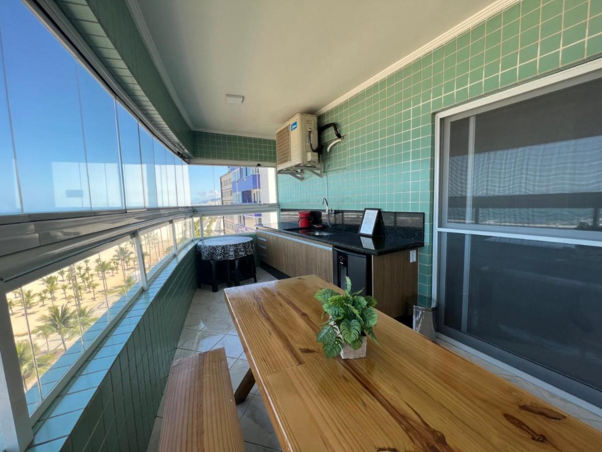 Apartamento Guilhermina De Frente Para O Mar プライア・グランデ エクステリア 写真